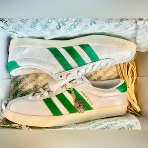 adidas Speziale Originals x Sporty & Rich Sneakers – White Green – NWT – US 8.5